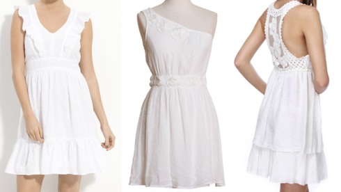 Style Me Thrifty: Classic Summer White Dresses