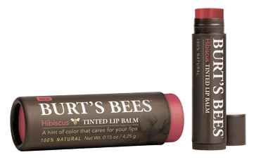 Burt's Bees Tinted Lip Balm in Hibiscus