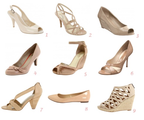 Style Me Thrifty: Nude Colored Heels