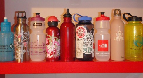 Style Me Thrifty's water bottle collection