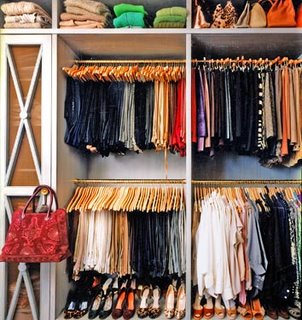 One organized closet! From http://habituallychic.blogspot.com/
