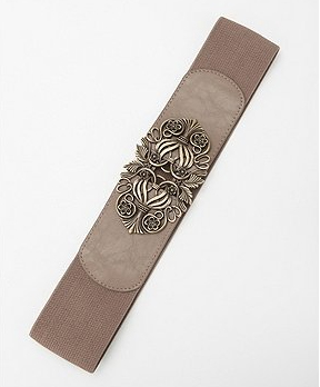 Urband Outfitters Kimchi Blue Floral Filigree Stretch Belt - $24