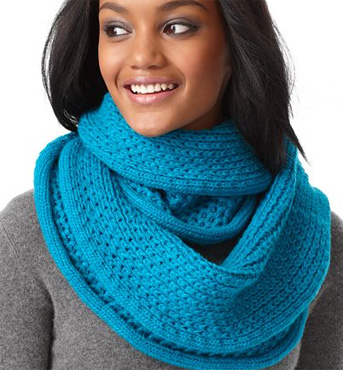 Collection XIIX Scarf, Basket Weave Inifity Scarf from Macy's