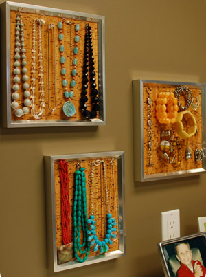 Jewelry board - cork